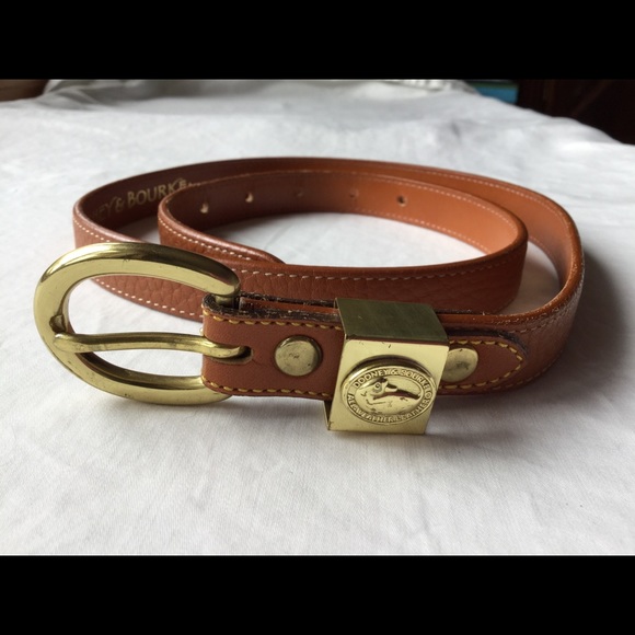 *SOLD* Dooney & Bourke Leather Belt British Tan M - Picture 2 of 16
